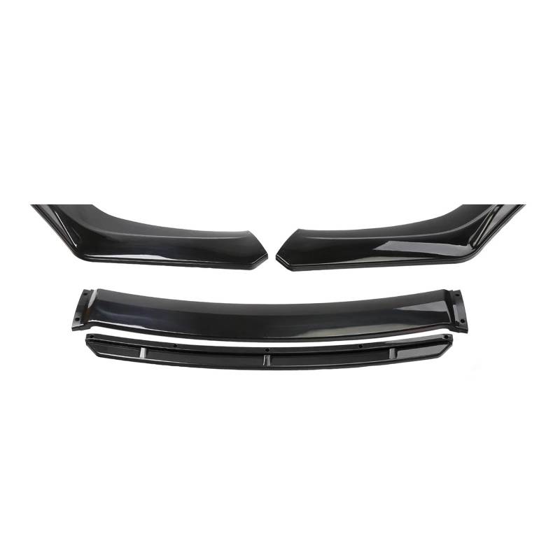 Auto Frontlippe Für VW Für Beetle Für A5 2011-2016 Auto Vorderen Stoßfänger Lip Auto Kinn Spoiler Splitter Diffusor Body Kits Trim Air Dam Protector Stoßfängerlippe Vorne(Black White) von AWGNTQQ