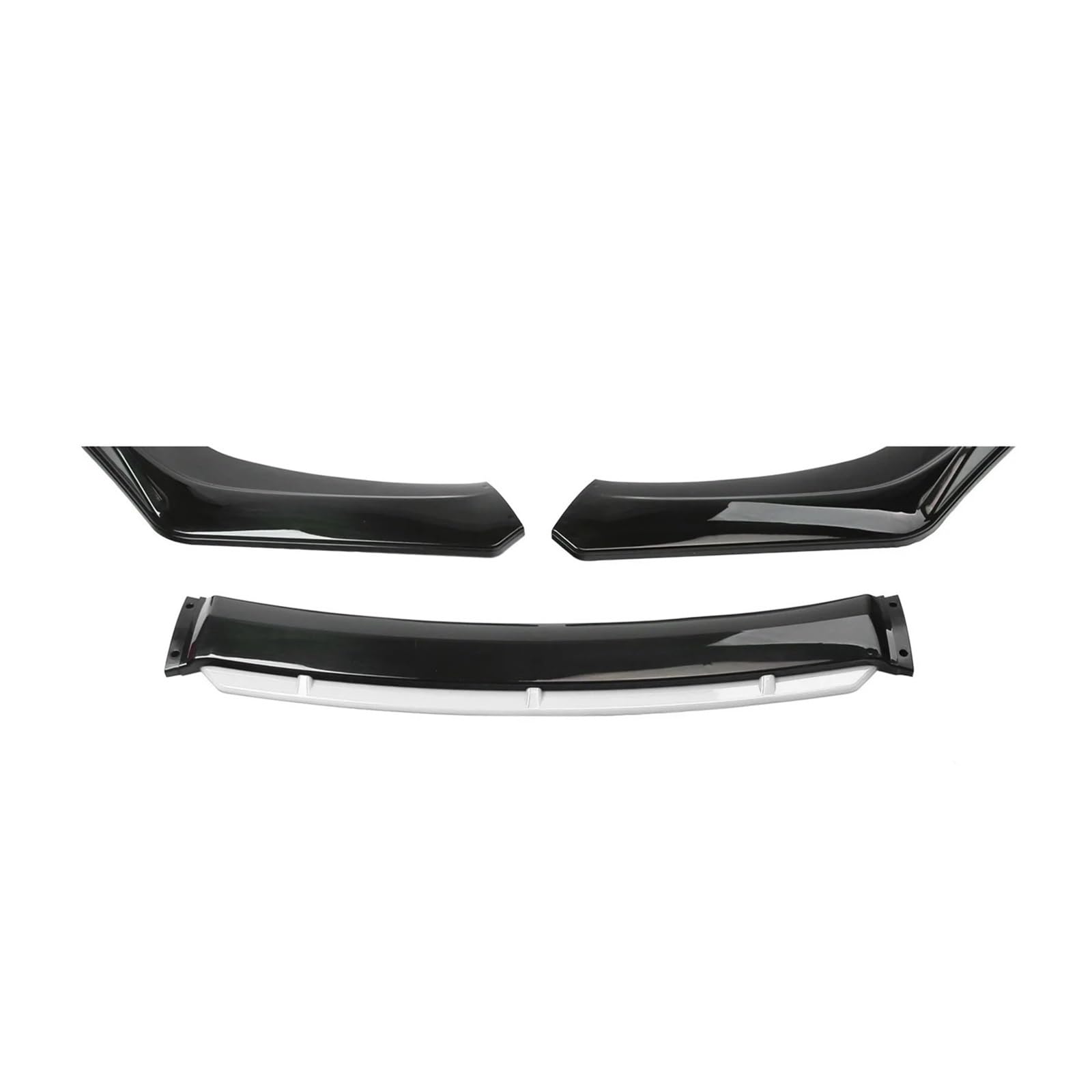 Auto Frontlippe Für VW Für Beetle Für A5 2011-2016 Auto Vorderen Stoßfänger Lip Auto Kinn Spoiler Splitter Diffusor Body Kits Trim Air Dam Protector Stoßfängerlippe Vorne(Glossy Black) von AWGNTQQ