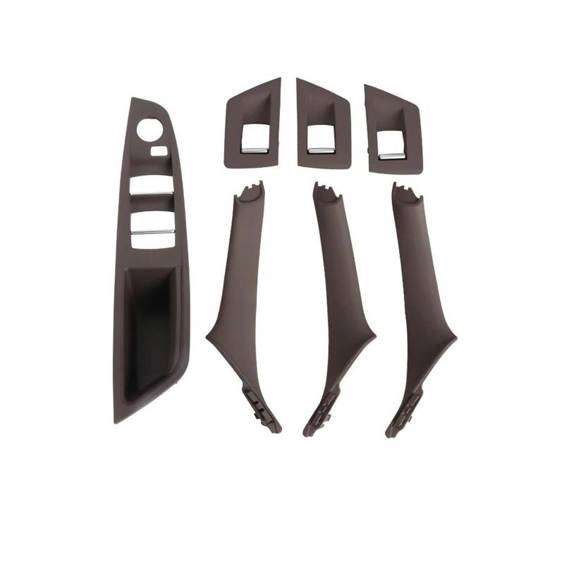 Auto Innentürgriff Für 5 Serie F10 F11 Auto Innen Tür Griff Panel Pull Trim Abdeckung Fenster Schalter Panel Griff Set Auto Türgriff Innen(LHD Moka) von AWGNTQQ