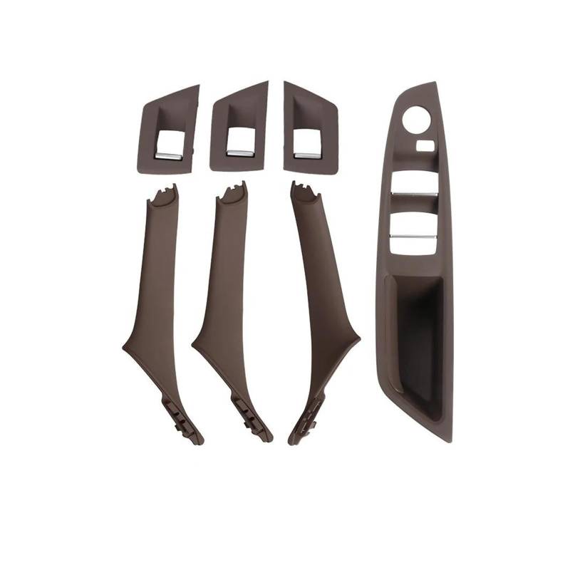 Auto Innentürgriff Für 5 Serie F10 F11 Auto Innen Tür Griff Panel Pull Trim Abdeckung Fenster Schalter Panel Griff Set Auto Türgriff Innen(RHD Moka) von AWGNTQQ
