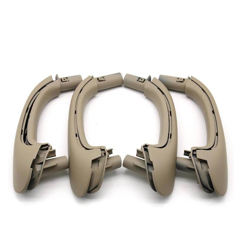 Auto Innentürgriff Für Benz Für W203 C Klasse 2000-2007 2PCS/4PCS Auto Innen Zubehör Vorne Links Rechts Tür Pull Griff Set Ersatz Auto Türgriff Innen(Beige 4pcs Set) von AWGNTQQ