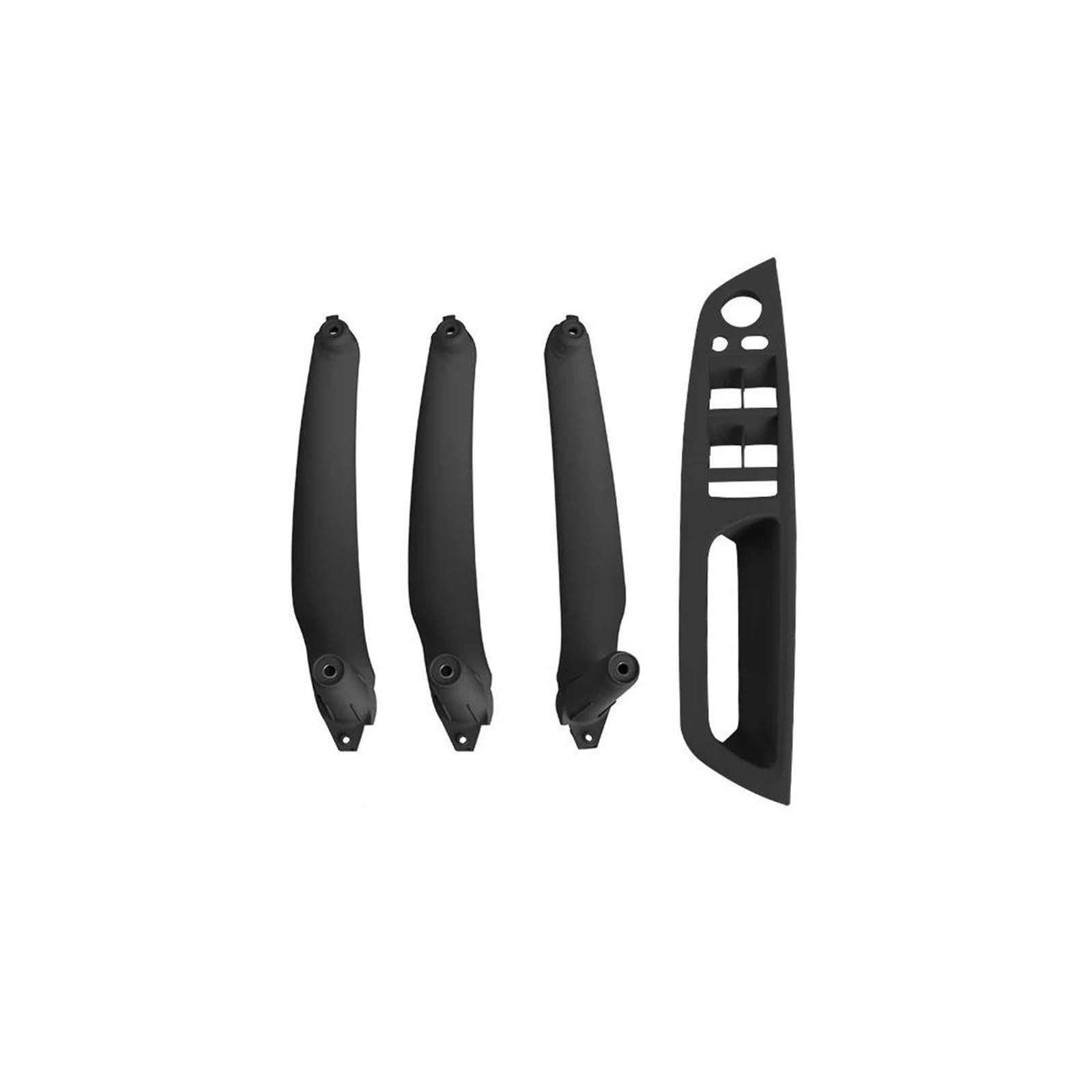 Auto Innentürgriff Für E70 E71 E72 X5 X6 LHD RHD Armlehne Auto Innen Tür Griff Inneren Panel Pull Trim Abdeckung Griff Armlehne Ersatz Auto Türgriff Innen(RHD Black Model A) von AWGNTQQ