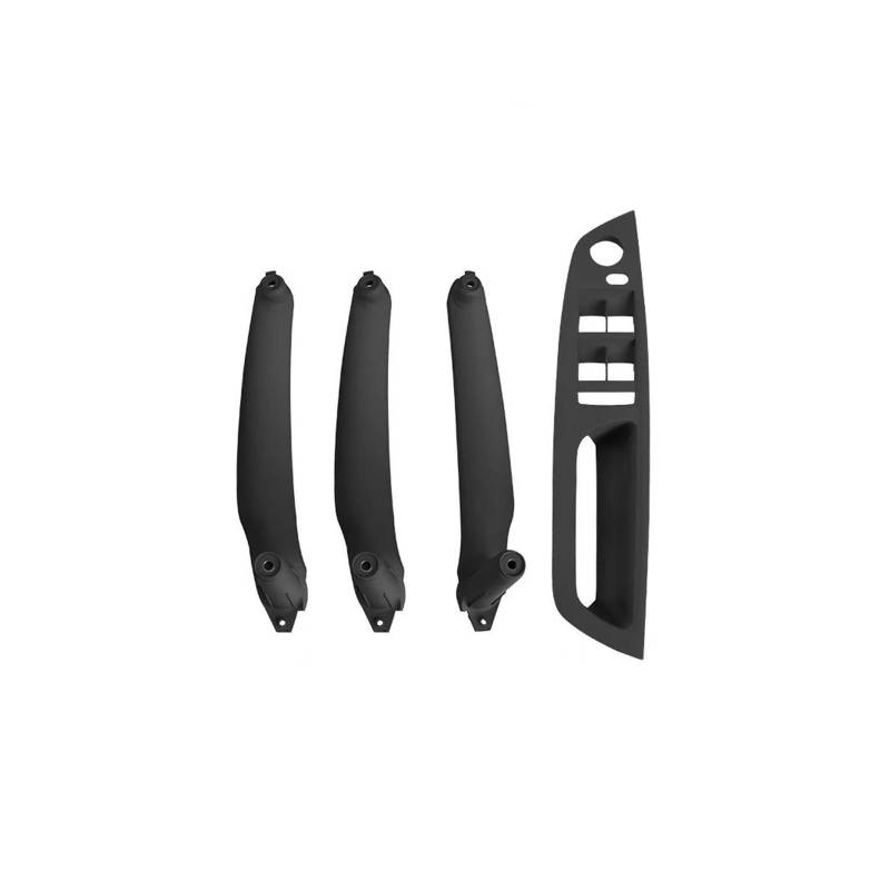 Auto Innentürgriff Für E70 E71 E72 X5 X6 LHD RHD Armlehne Auto Innen Tür Griff Inneren Panel Pull Trim Abdeckung Griff Armlehne Ersatz Auto Türgriff Innen(RHD Black Model B) von AWGNTQQ