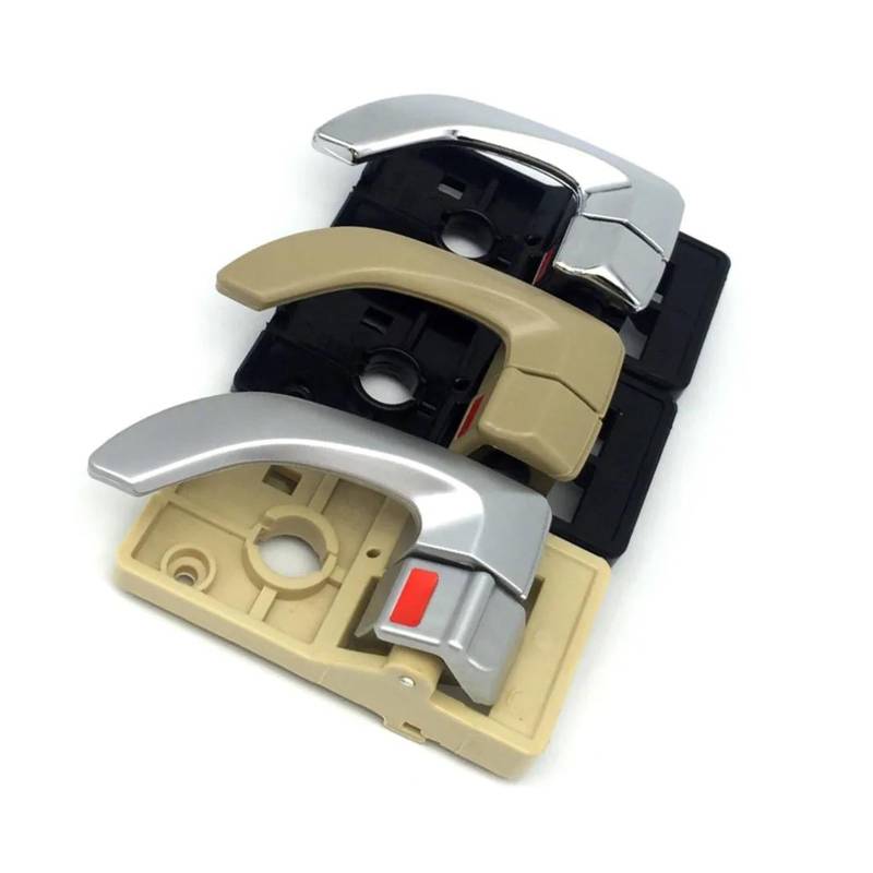 Auto Innentürgriff Für Hyundai Für Tucson 2005 2006 2007 2008 2009 Auto Innentürgriff Innentür Offene Griffe Chrom Silber Beige Auto Türgriff Innen(Chrome Rear Right) von AWGNTQQ