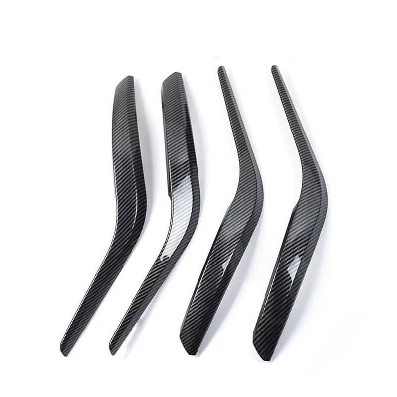 Auto Innentürgriff Für X1 E84 2010 2011 2012 2013 2014 2015 2016 4PCS Set Auto Innen Tür Vorne Hinten Links Rechts Pull Griff Äußere Abdeckung Trim Auto Türgriff Innen(Carbon Fiber Set) von AWGNTQQ