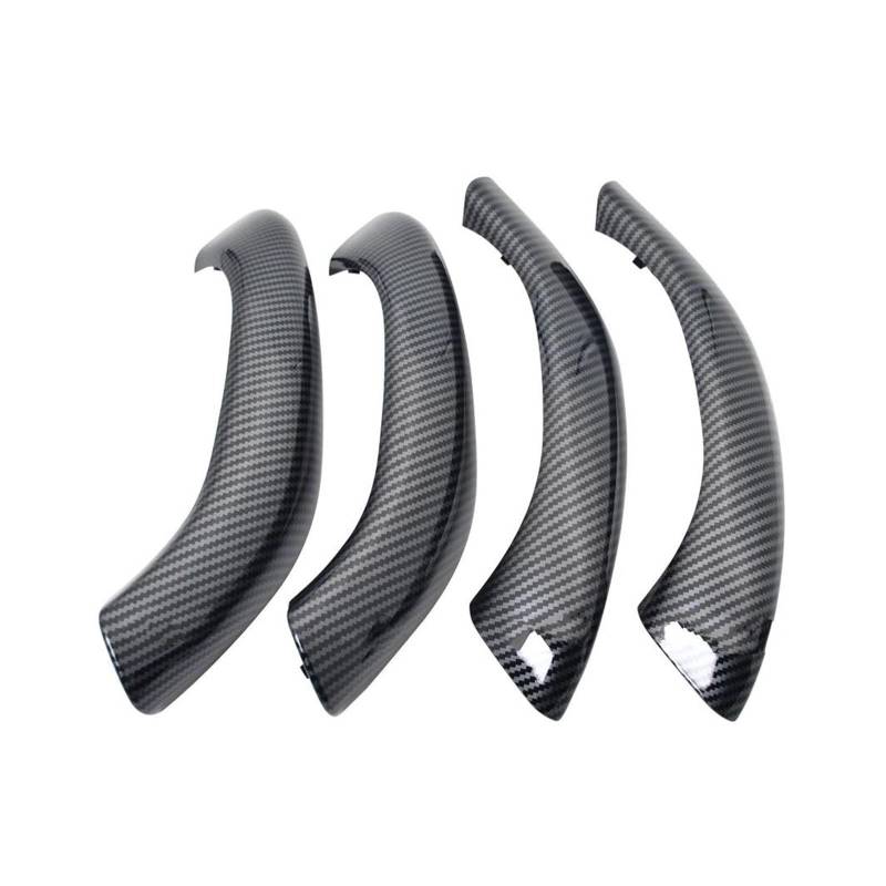 Auto Innentürgriff Für X1 Für X2 F48 F49 F39 2016-2020 51417417513 4PCS Auto Innen Tür Pull Griff Äußere Abdeckung Trim Ersatz Auto Zubehör Auto Türgriff Innen(Carbon Fiber-4PCS) von AWGNTQQ