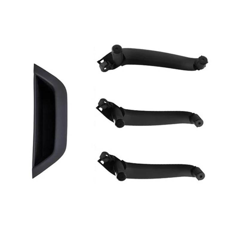 Auto Innentürgriff Für X3 X4 F25 F26 2010 2011 2012 2013 2014 2015 2016 LHD Innen Auto Innen Türgriff Abdeckung Panel Ersatz Auto Türgriff Innen(Black 4pc Set) von AWGNTQQ