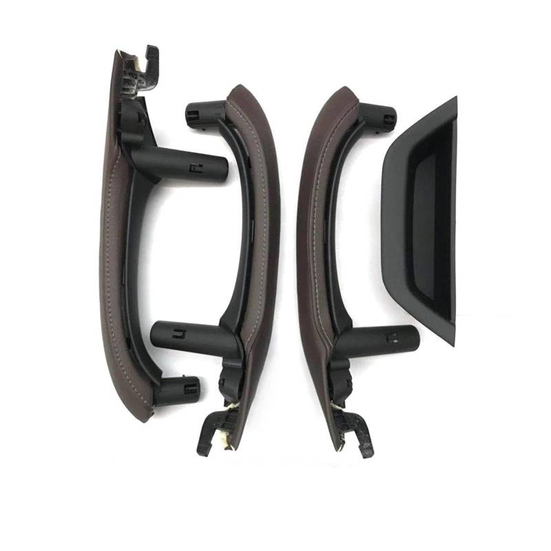 Auto Innentürgriff Für X3 X4 F25 F26 2010-2016 Links Rechts Fahrer Auto Innen Tür Pull Griff Leder Abdeckung Set Montage Ersatz Auto Türgriff Innen(RHD Set Moka) von AWGNTQQ
