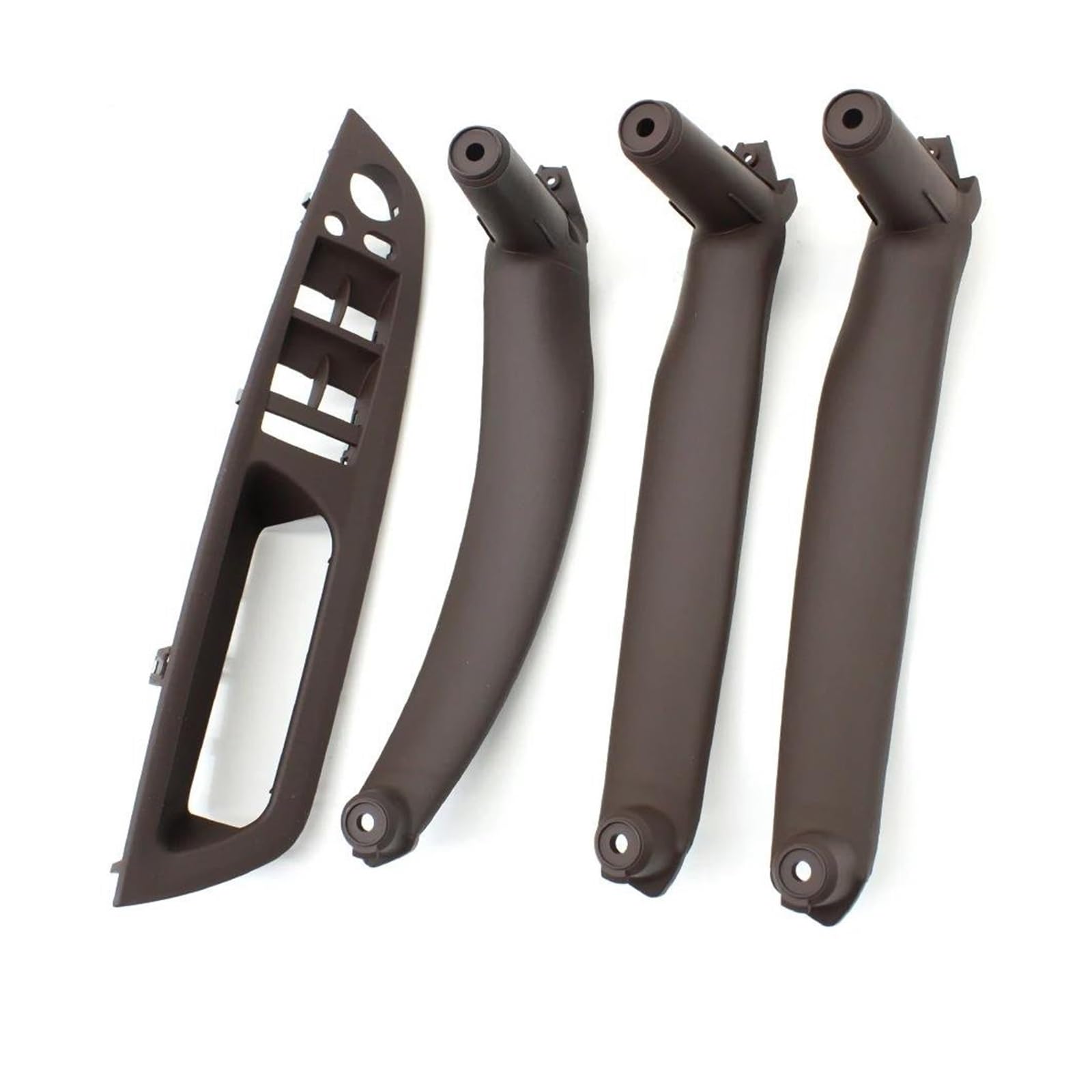 Auto Innentürgriff Für X5 X6 E70 E71 2007-2013 4PCS Set Auto Front Fahrer Tür Griff Armlehne Abdeckung Innen Tür Pull Griff Panel Trim Abdeckung Auto Türgriff Innen(Moka LHD 4PCS Set) von AWGNTQQ
