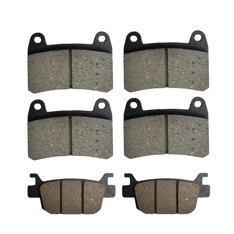 Bremsklötze Motorrad Für Benelli Für BJ300GS BJ300 BN251 BN300 BN302 TNT300 TNT25 Leoncino TRK251 Motorrad Vorne Und Hinten Bremsbeläge Bremsklötze(2 Pairs F 1 Pair R) von AWGNTQQ
