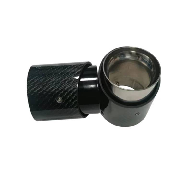 Endrohr 1 Stück Für Mini Für Cooper F54 F55 F56 F57 R60 R61 F60 R55 R56 R57 R58 R59 S JCW Carbon Auspuffrohr Autozubehör Auspuff Endrohr(Black Inlet95 mm114) von AWGNTQQ