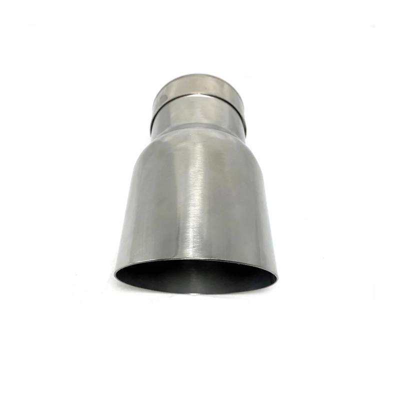 Endrohr 1PCS Universal-Edelstahl Universal-Automobil-Auspuffrohr Auspuff-Schalldämpfer-Pipeline Geschweißtes Rohr Mehrere Größen Auspuff Auspuff Endrohr(73MM IN-101MM Out) von AWGNTQQ