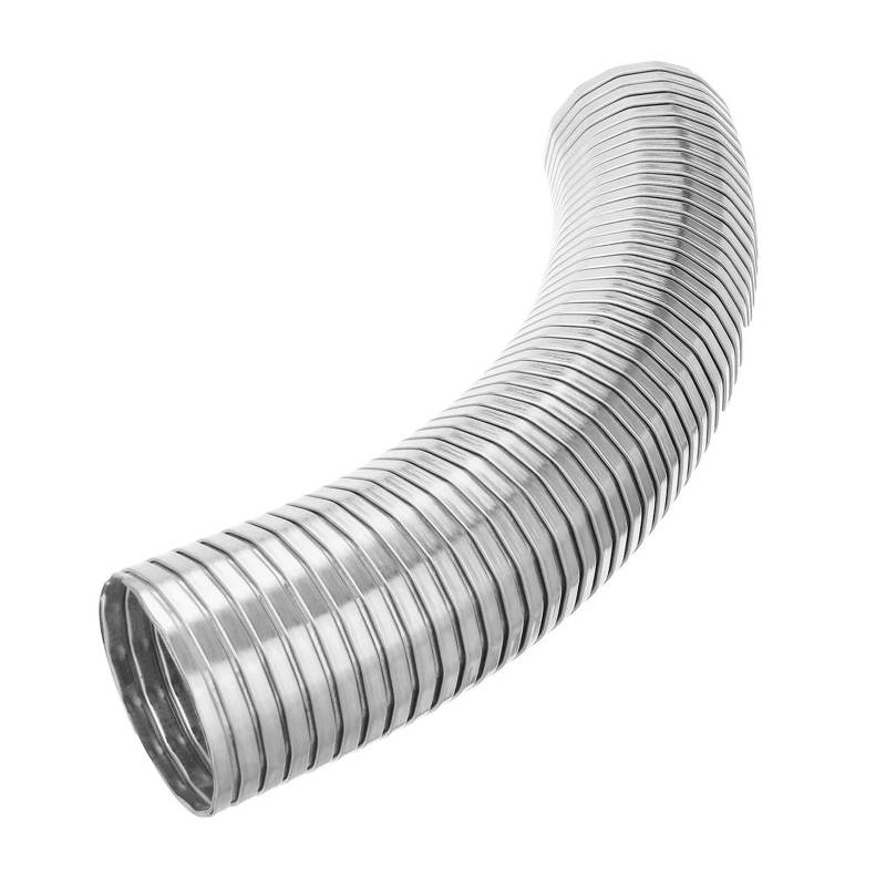 Endrohr 250 Mm Universal-Auspuff-Mittelverbindungsrohr Aus Edelstahl, Flexibles Polylock-Auspuffrohr Schnelles Reparaturrohr Auspuff Endrohr(33-37MM) von AWGNTQQ