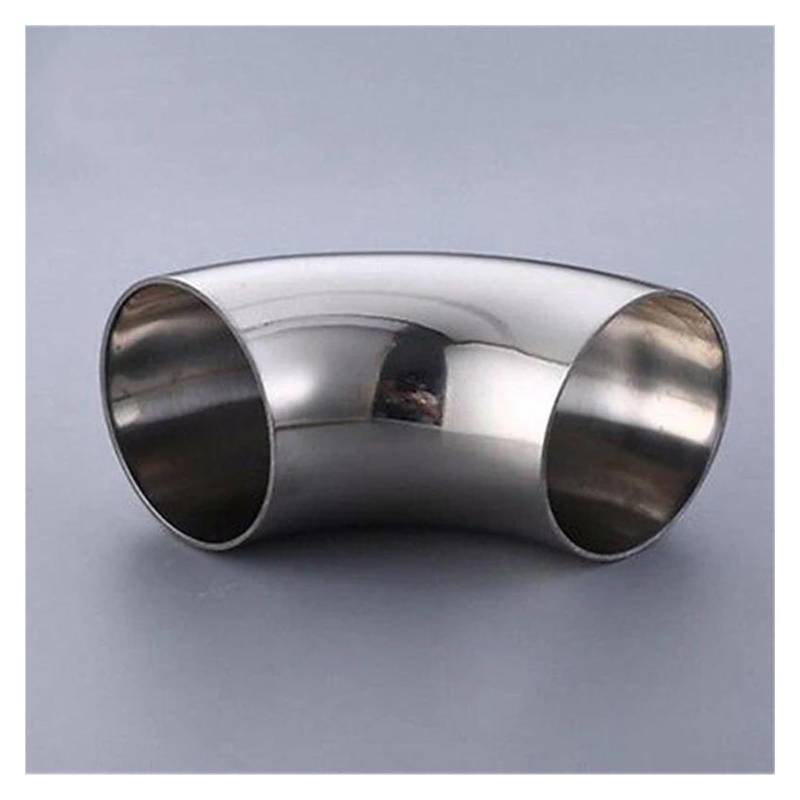 Endrohr 3 Zoll 76 Mm Edelstahl-Auto-Auspuff-Schweißverbindung Mit 90°-Bogen-Winkelstück Auspuff Endrohr von AWGNTQQ