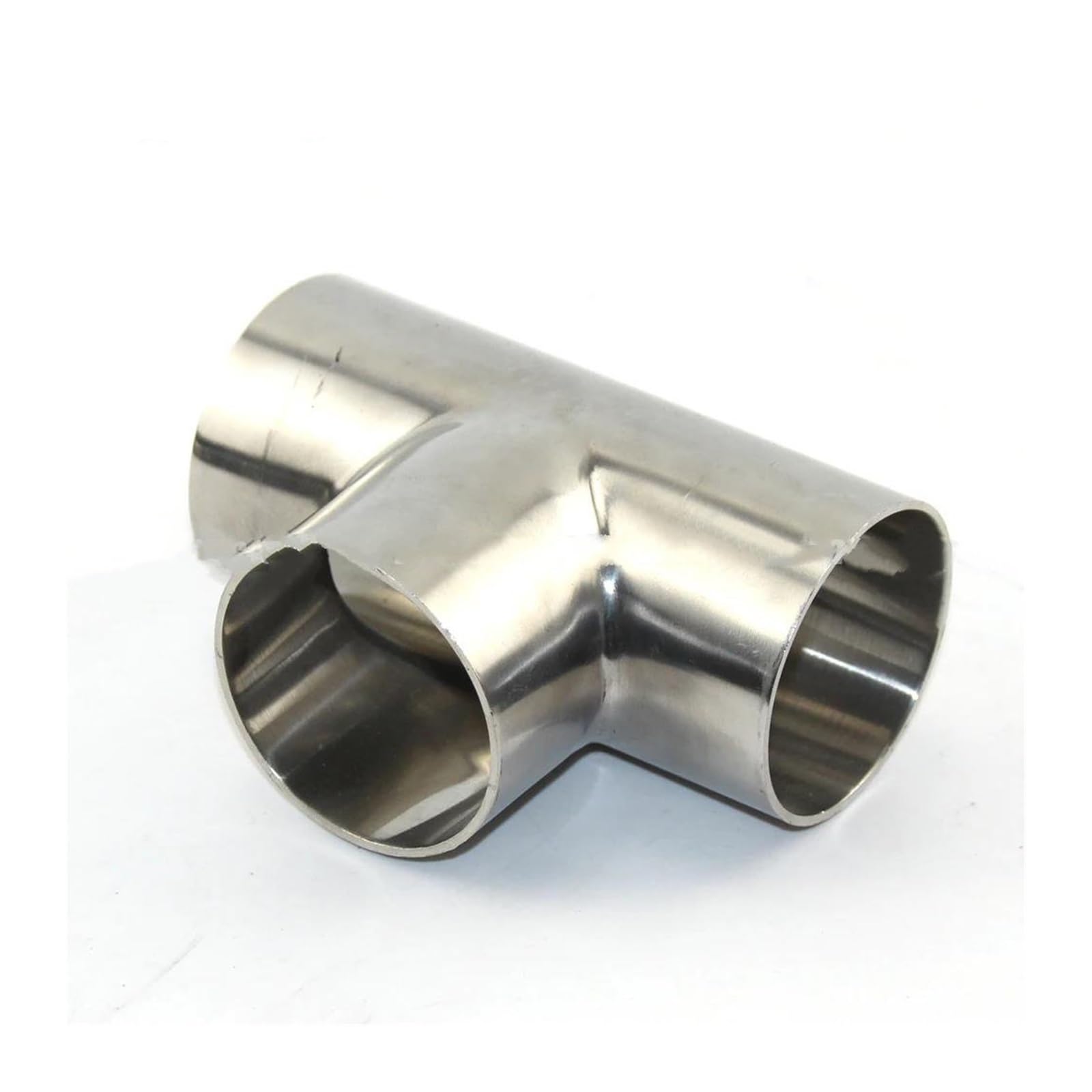 Endrohr 304 Edelstahl Geschweißtes T-Stück Positives T-Stück Innen Und Außen Polieren Außendurchmesser 19 Mm-102 Mm Dicke 1,5 Mm-2,0 Mm Auspuffrohr DIY Auspuff Endrohr(25mm x 1.5mm) von AWGNTQQ