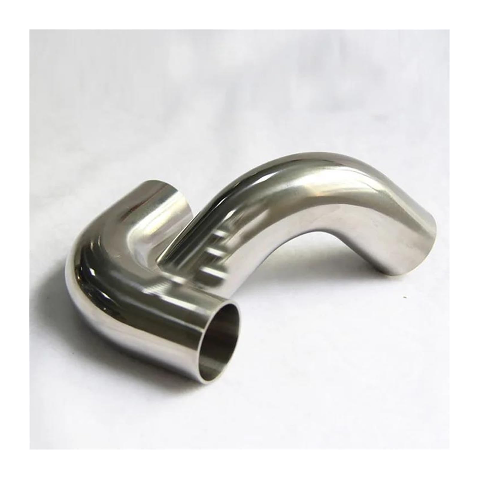 Endrohr 50 Mm Verlängerter Außendurchmesser: 19 Mm 25 Mm 51 Mm 63 Mm 76 Mm 89 Mm 102 Mm SS304 Schweißen 90 Grad Langer Radius Rohrbogen Autozubehör Auspuff Endrohr(133mmx2mm) von AWGNTQQ