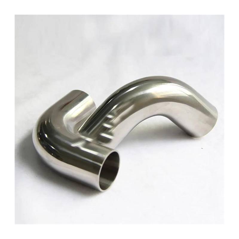Endrohr 50 Mm Verlängerter Außendurchmesser: 19 Mm 25 Mm 51 Mm 63 Mm 76 Mm 89 Mm 102 Mm SS304 Schweißen 90 Grad Langer Radius Rohrbogen Autozubehör Auspuff Endrohr(76mmx2mm) von AWGNTQQ