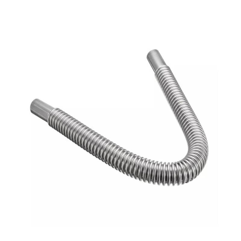 Endrohr 60/120/150/200 cm Auto-Auspuffrohr Professionell Praktisch Verschleißfest Automobilrohre Gewelltes Rundrohr 120 cm Auspuff Endrohr(120cm) von AWGNTQQ