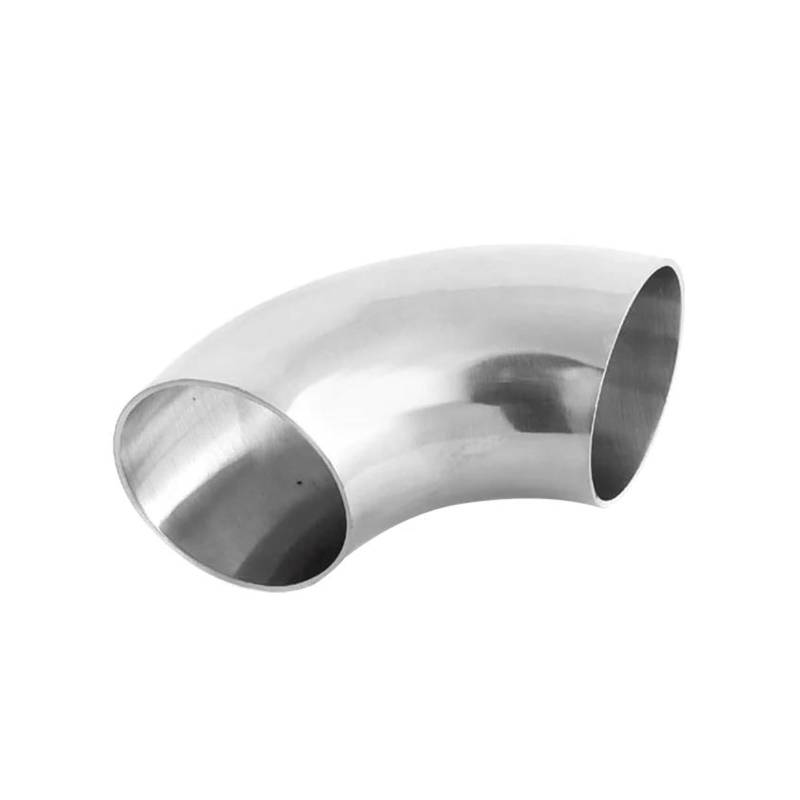Endrohr 63mm Universal Auto Auspuffrohr Edelstahl 90 Grad Biegung Ellenbogen Rohre Auto Zubehör 2 Stücke Auspuff Endrohr von AWGNTQQ