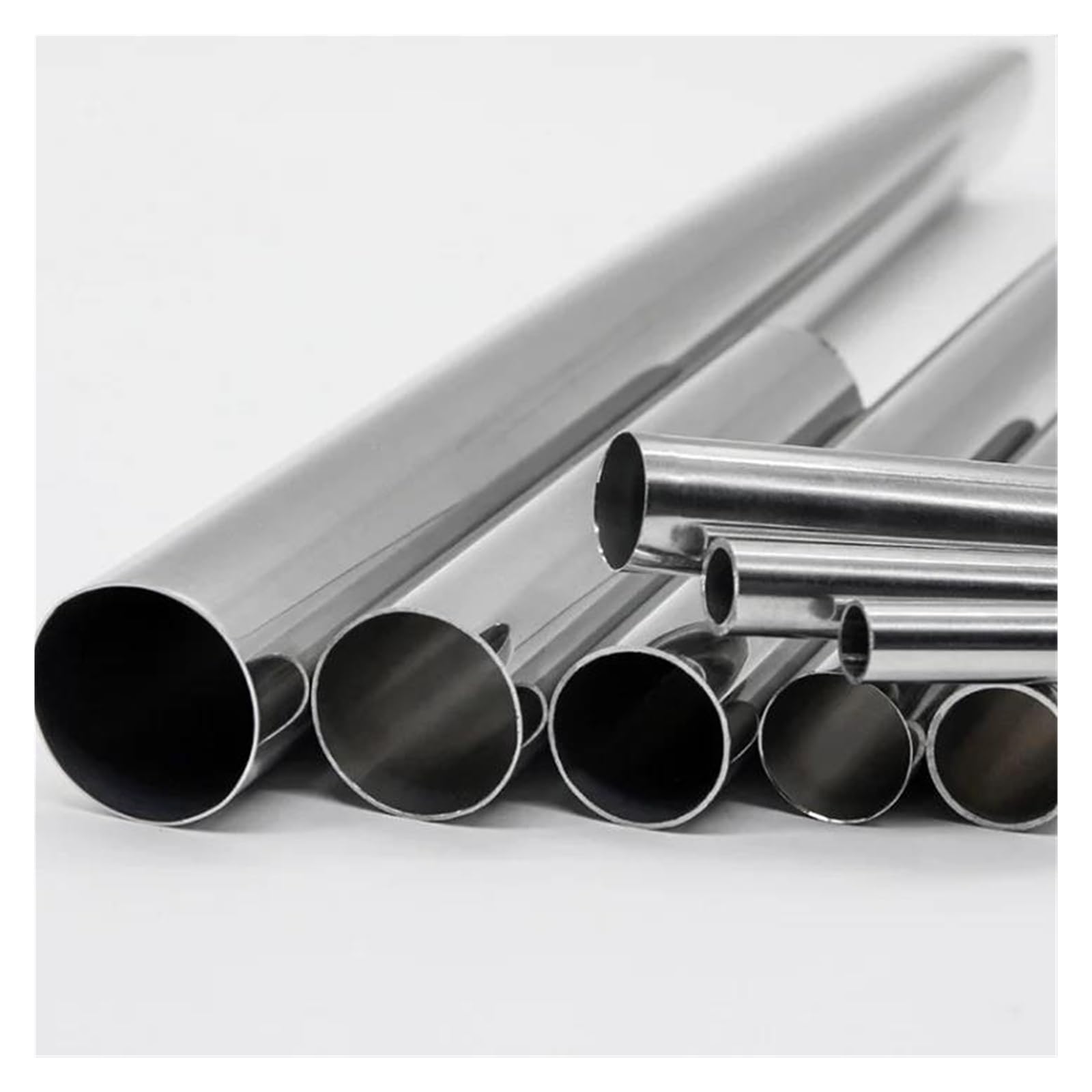 Endrohr Auspuffrohr-Endrohr Edelstahl Länge 250 Mm Dicke 1 Mm 1,5 Mm 2 Mm Autoform Außendurchmesser 63 Mm, 127 Mm Hochglanzpoliert Auspuff Endrohr(OD 127mm) von AWGNTQQ
