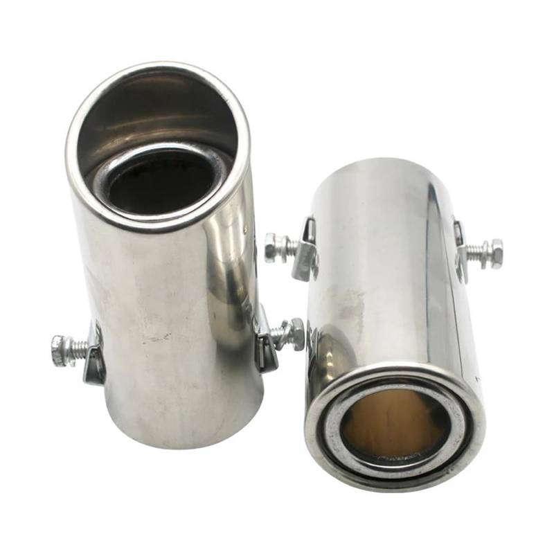Endrohr Auspuffrohrspitze Auto Auto Schalldämpfer Stahl Edelstahl Trim Endrohr Auto Ersatzteile Abgasanlagen Schalldämpfer Fahrzeug Auspuff Endrohr von AWGNTQQ