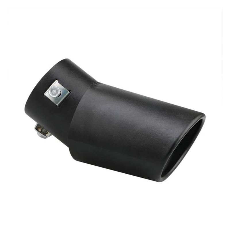 Endrohr Auto-Auspuffschalldämpfer Mit Doppelter Verdünnung Auspuffspitzen Edelstahl-Auspuffrohr Universeller Auto-Auspuff-Sound Auspuff Endrohr(Black Bent) von AWGNTQQ