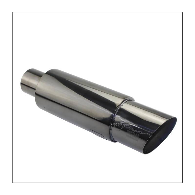 Endrohr Auto Motorrad Auspuffanlagen Schalldämpfer Spitze Universal Edelstahl ID 51MM 57MM 63MM Auslass 89mm Styling Schalldämpfer Endrohr Auspuff Endrohr(63mm) von AWGNTQQ