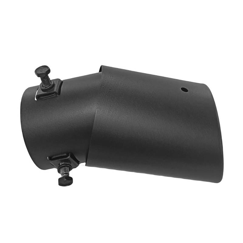 Endrohr Auto-Styling-Edelstahl-Auspuff-Schalldämpfer-Spitze, Einzel-/Doppelauslass Runder Schwanz Hinten Verchromtes Rundes Auspuff-Schalldämpfer-Spitzenrohr Auspuff Endrohr(J) von AWGNTQQ