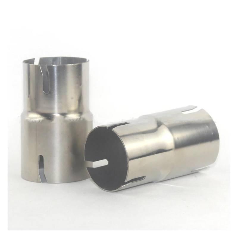 Endrohr Auto- Und Motorrad-Auspuffrohr-Schalldämpfer-Reduzierstück, Schnelltrenn-Verbindungsmuffe Aus Edelstahl 304, 54/57/60/63/66/73/79 Mm Auspuff Endrohr(OD 51-60mm) von AWGNTQQ