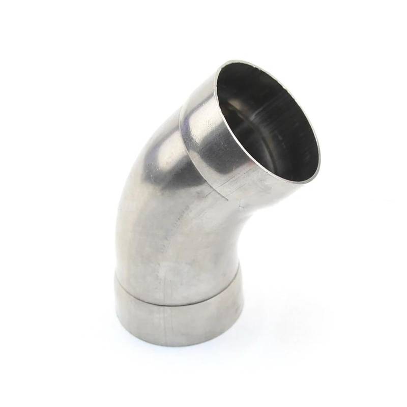 Endrohr Auto- Und Motorrad-Schalldämpfer-Auspuffrohr Aus 45-Grad-Edelstahl-geschweißtem Bogen SU304-Material, Innendurchmesser 51 Mm, 63 Mm Auspuff Endrohr(89mm) von AWGNTQQ