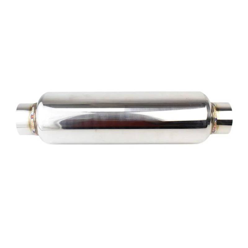 Endrohr Edelstahl-Auto-Auspuffrohr-Schalldämpfer 51 Mm 63 Mm Racing JDM Universal-Auspuffspitze Endrohr-Schalldämpfer Auspuff Endrohr(63mm) von AWGNTQQ