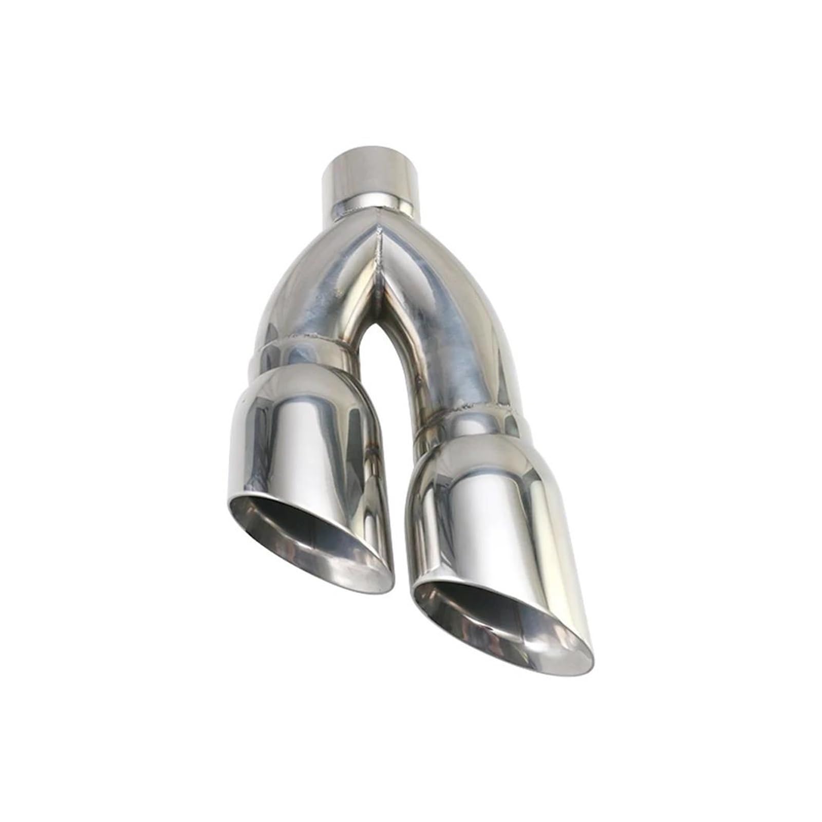 Endrohr Edelstahl-Doppelauspuffspitzen 80-mm-Schnittstelle, 102-mm-Auslass Auto-Auspuffrohr, Endschalldämpfer-Spitzenzubehör Auspuff Endrohr Endrohr Edelstahl-Doppelauspuffspitzen 80-mm-Schnittstelle, 102-mm-Auslass Auto-Auspuffrohr, Endschalldämpfer-Spitzenzubehör Auspuff Endrohr von AWGNTQQ
