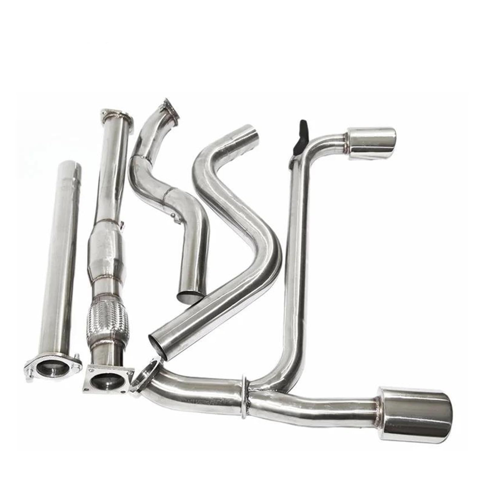 Endrohr Für 03-05 Für Dodge Neon SRT-4 2,4 T Edelstahl Dual Oval Schalldämpfer Spitze Catback Auspuff & Rohr Auspuff Endrohr von AWGNTQQ