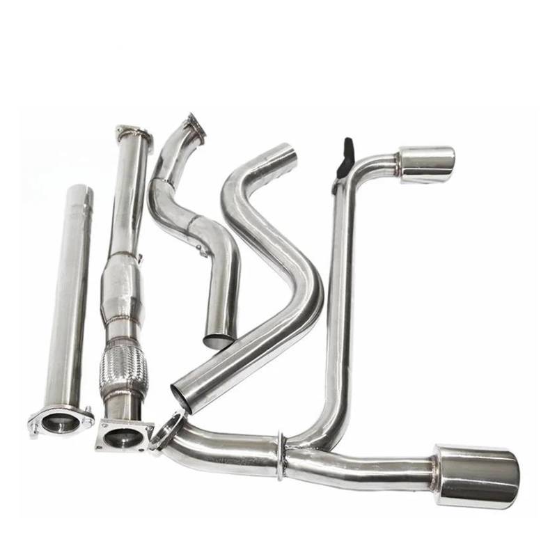 Endrohr Für 03-05 Für Dodge Neon SRT-4 2,4 T Edelstahl Dual Oval Schalldämpfer Spitze Catback Auspuff & Rohr Auspuff Endrohr von AWGNTQQ