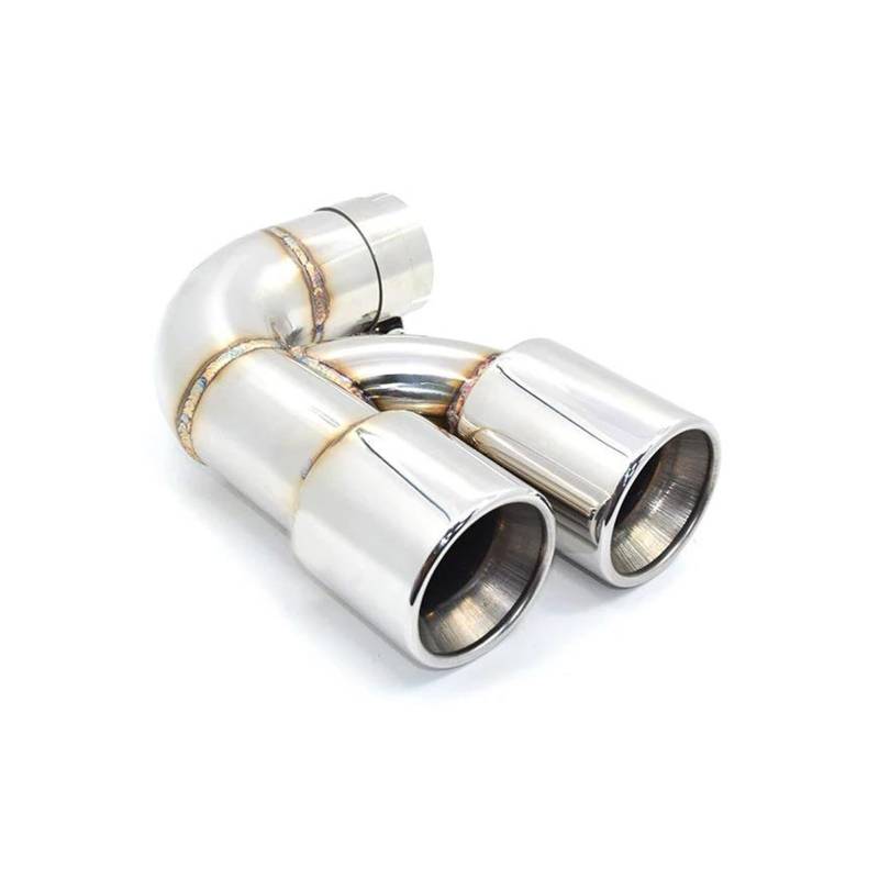 Endrohr Für 118i Für F20 Für F21 1 Stück Edelstahl Carbon Fiber Dual Auspuff Spitze Auto Auspuff TIPP Endrohr 63mm Düse Auspuff Endrohr(Carbon Fiber B 120i) von AWGNTQQ