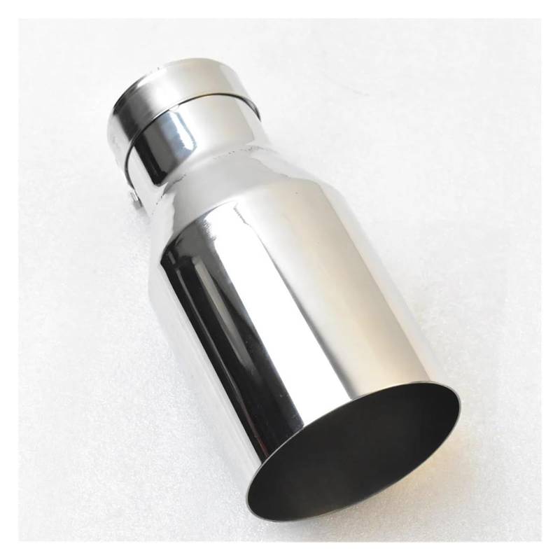 Endrohr Für E90 Auspuffspitze W222 Rohr Edelstahl Fahrzeug Umrüstung Universal Auspuff Auto Schalldämpfer Heckkehle Auto Modifikation Auspuff Endrohr(76MM IN 89MM Out) von AWGNTQQ