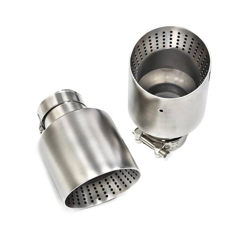 Endrohr Für GTI Für MK7 Golf7 Düse 60MM 63mm Schalldämpfer Spitze 1 Stück Matte Edelstahl Auto Auspuff Spitze System Rohr Universal Auspuff Spitze Auspuff Endrohr(ID60MMOD114MM) von AWGNTQQ