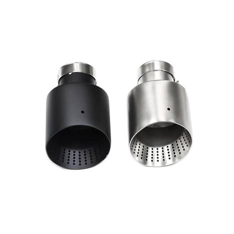 Endrohr Für GTI MK7 Golf7 Düse 63MM 60mm Schalldämpfer Spitze 1 Stück Matt Edelstahl Auto Auspuff Spitze System Rohr Universal Auspuff Spitze Auspuff Endrohr(A ID63MM OD89MM) von AWGNTQQ