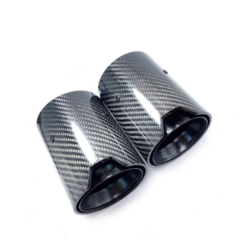 Endrohr Für M2 Für M3 Für M4 Für M5 M6 Carbon Faser Auspuff Spitze Edelstahl Schalldämpfer Auspuff Spitze Düse1PCS Auspuff Endrohr(F80 M3) von AWGNTQQ