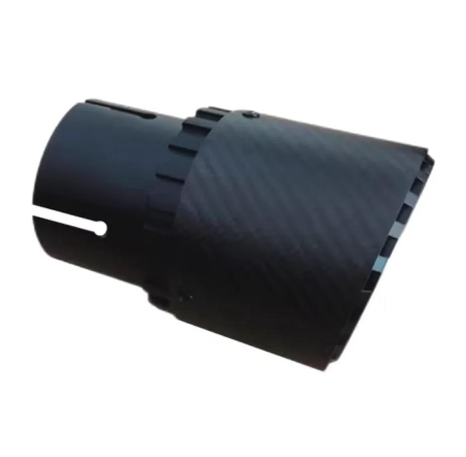 Endrohr Für Scorpio AK Carbon Fiber Endrohr Modifikation Für Golf Für Ruizhi Atz Universal Single Auspuff Schwarz Rad Düsen Auspuff Endrohr(63-89-165mm(Black)) von AWGNTQQ