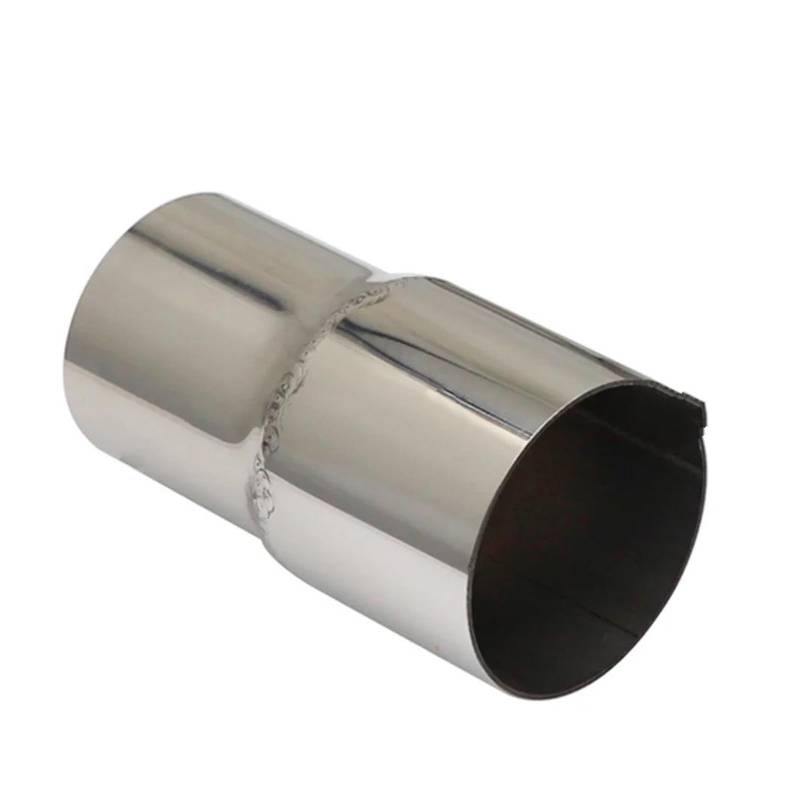 Endrohr Universal-Edelstahl-Gerade-Adapter-Reduzierstück Für Auto- Und Motorrad-Auspuffrohr Geschweißtes Rohr Mehrere Größen Erhältlich Auspuff Endrohr(O.D 48mm-54mm) von AWGNTQQ