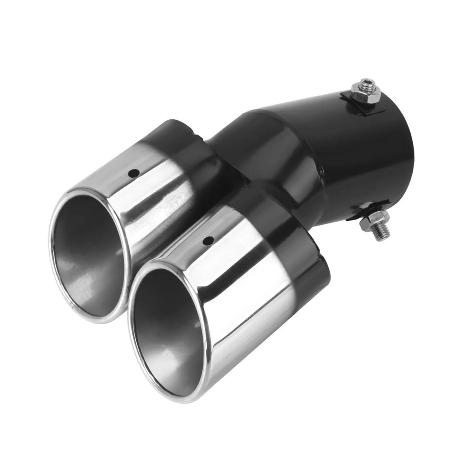 Endrohr Universal Gebogene Doppel Outlet Auto Auspuff Trim Schalldämpfer Rohr Schwanz Auto Dekoration Chrom Endrohr Edelstahl Auto Styling Auspuff Endrohr Endrohr Universal Gebogene Doppel Outlet Auto Auspuff Trim Schalldämpfer Rohr Schwanz Auto Dekoration Chrom Endrohr Edelstahl Auto Styling Auspuff Endrohr von AWGNTQQ