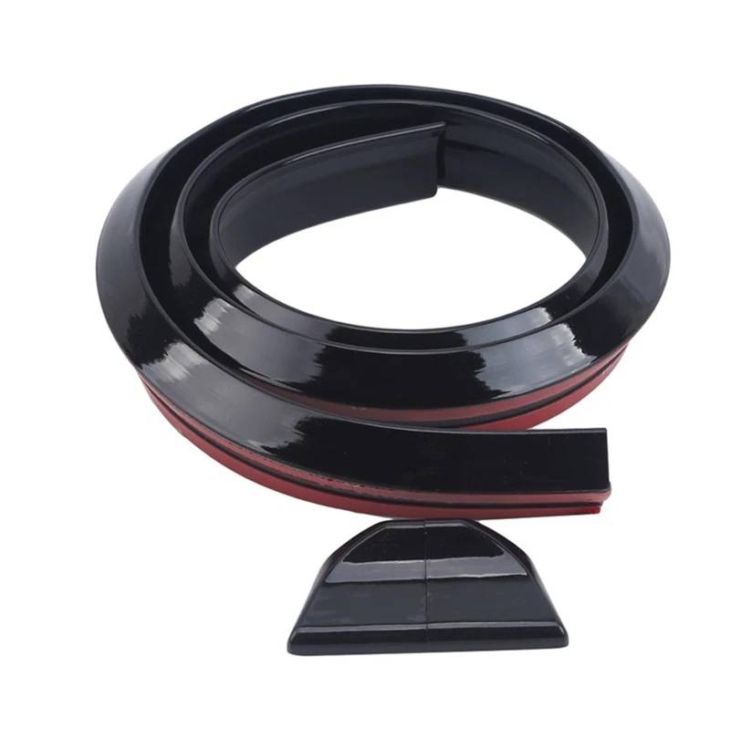 Heckspoiler 1,5 M Universal Auto Spoiler Styling DIY Refit Spoiler Heckflügel(Black Glossy) von AWGNTQQ