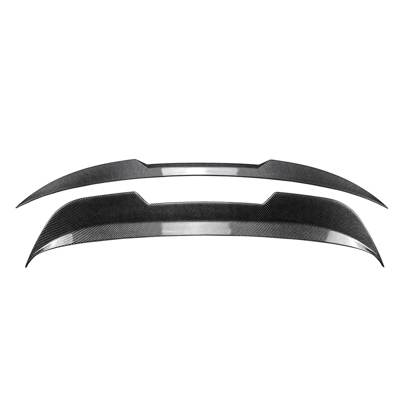 Heckspoiler Für 3 Serie G21 2019-2023 Wagon Touring Hinten Stamm Dach + Center Spoiler Flügel Heckflügel(Carbon Fiber Look) von AWGNTQQ