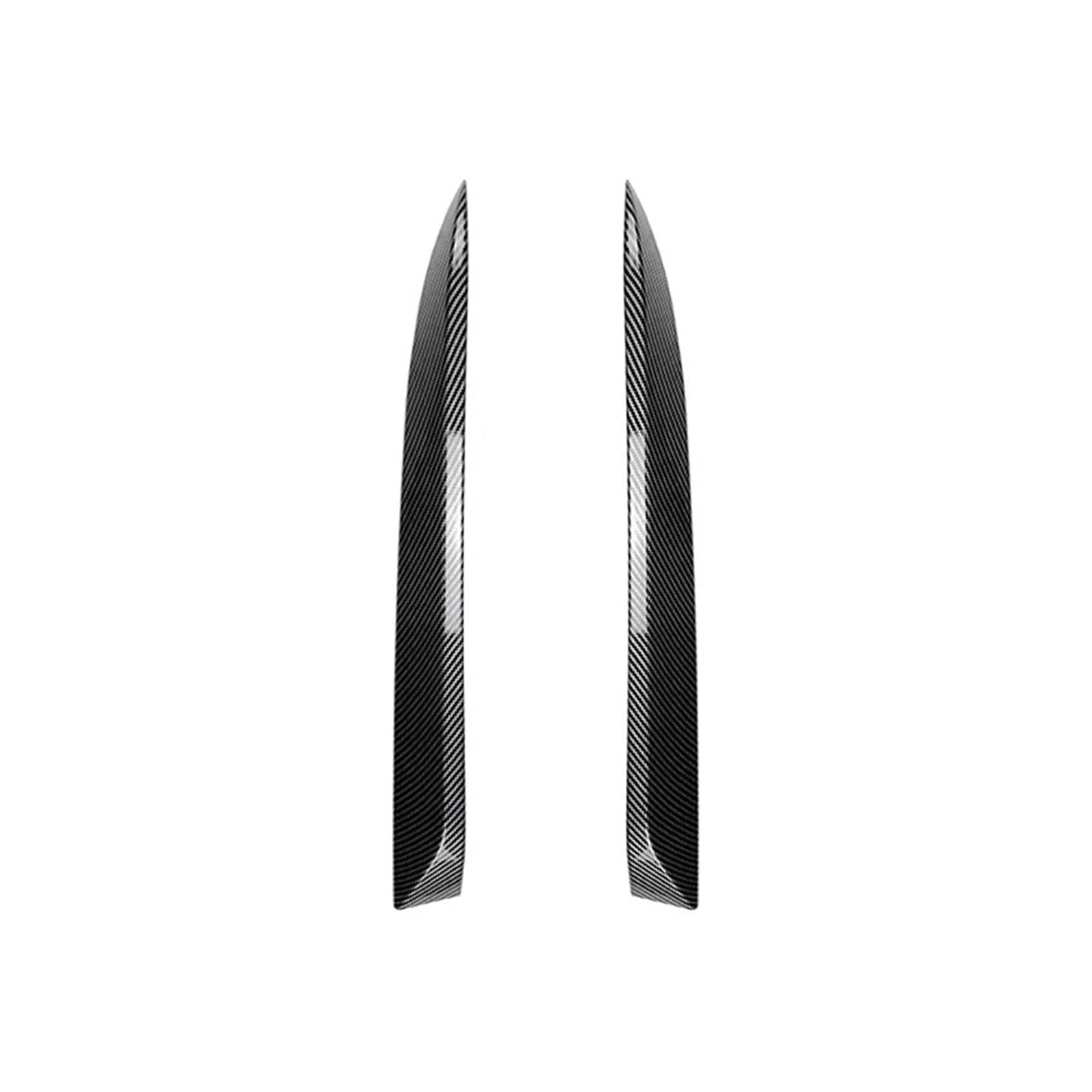 Heckspoiler Für X6 E71 2008-2014 Stamm Spoiler Fenster Spoiler Abdeckung Seite Canard Heckflügel(Carbon Black) von AWGNTQQ