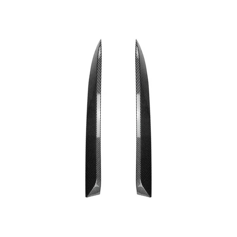 Heckspoiler Für X6 E71 2008-2014 Stamm Spoiler Fenster Spoiler Abdeckung Seite Canard Heckflügel(Carbon Black) von AWGNTQQ