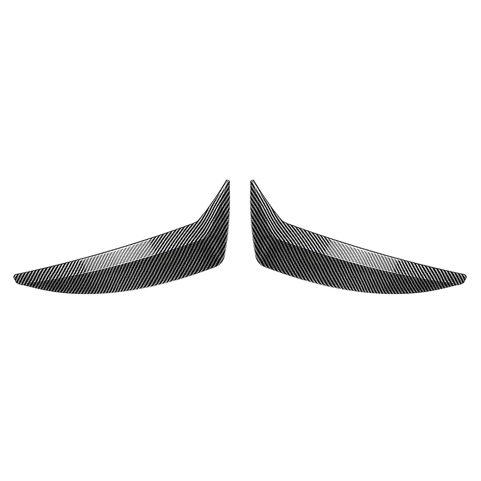 Heckspoiler Für X6 G06 2019-2024 Hinten Dach Spoiler Flügel Erweiterung Trim Stamm Deckel Fenster Oberen Splitter Lip Heckflügel(Carbon Fiber Look) von AWGNTQQ