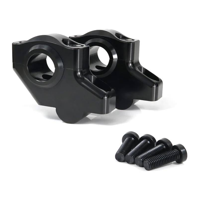Motorrad Lenkererhöhung Für ROYAL Für Enfield Für Himalaya Scram 411 Hunter 350 SCRAM411 Hunter350 7/8 "Lenker Steigleitungen Verlängerung Zurück Verschoben Riser Lenkererhohung Motorrad(Gloss Black) von AWGNTQQ