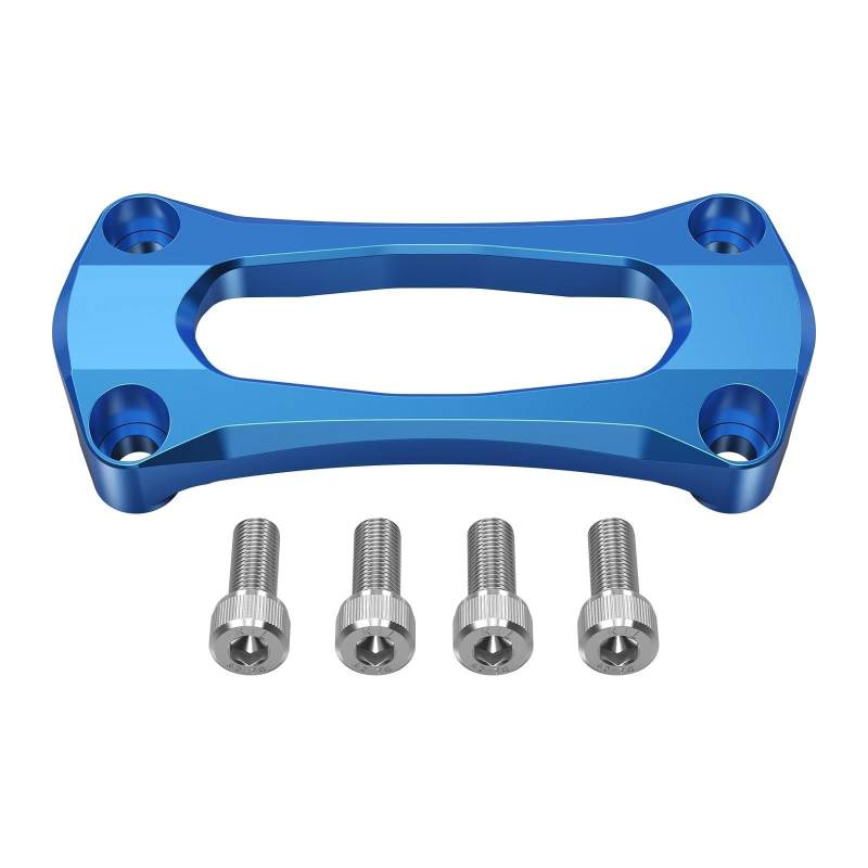 Motorrad Lenkererhöhung Für WR250F Für WR400F Für WR426F Für WR450F WR 250F WR 400F WR 426F WR 450F 28MM Motorrad Lenker Stabilisator Riser Clamp Lenkererhohung Motorrad(Blau) von AWGNTQQ