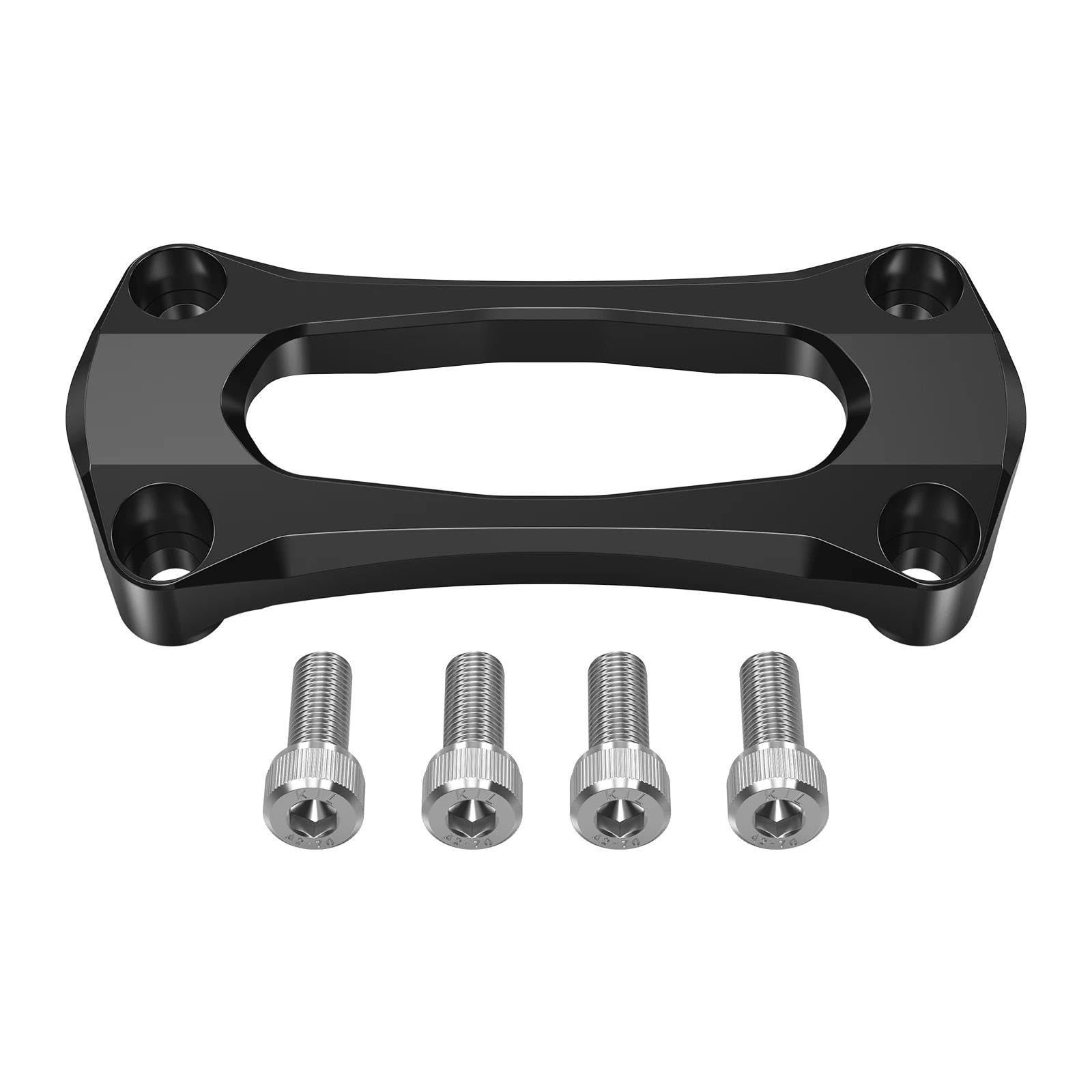 Motorrad Lenkererhöhung Für YZ250F Für YZ400F-450F YZ 250F YZ 250 F YZ 400F 450F 28MM Motorrad Lenker Stabilisator Riser Clamp Lenkererhohung Motorrad(Schwarz) von AWGNTQQ